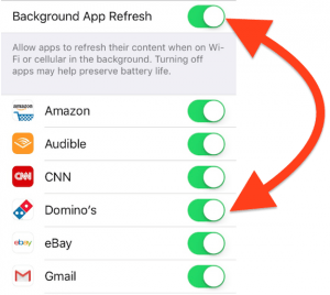 how to save power on iphone 6