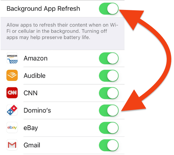 how to save power on iphone 6