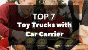 Toy Trucks with Car Carrier