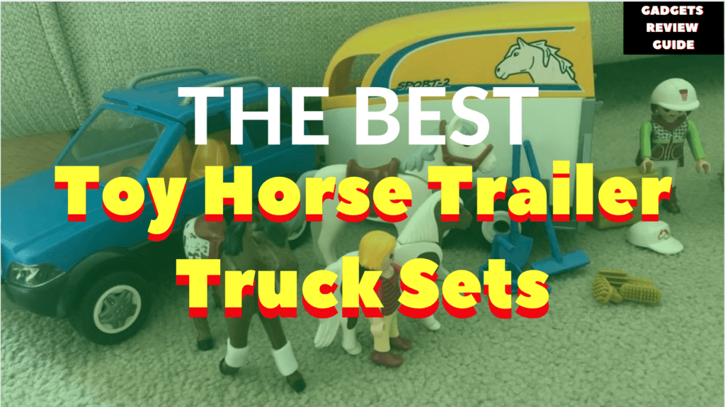 toy horse trailer and truck