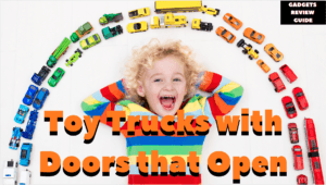 Toy Trucks with Doors that Open
