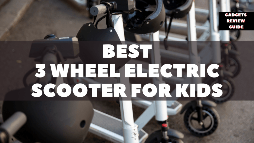 Tri-Wheel Electric Scooter for Kids